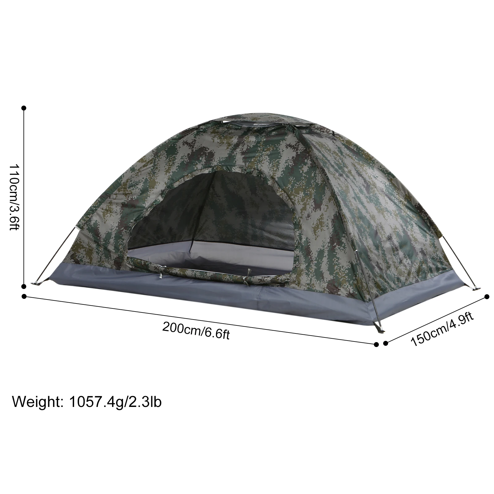 2 Person Ultralight Hiking Tent 3