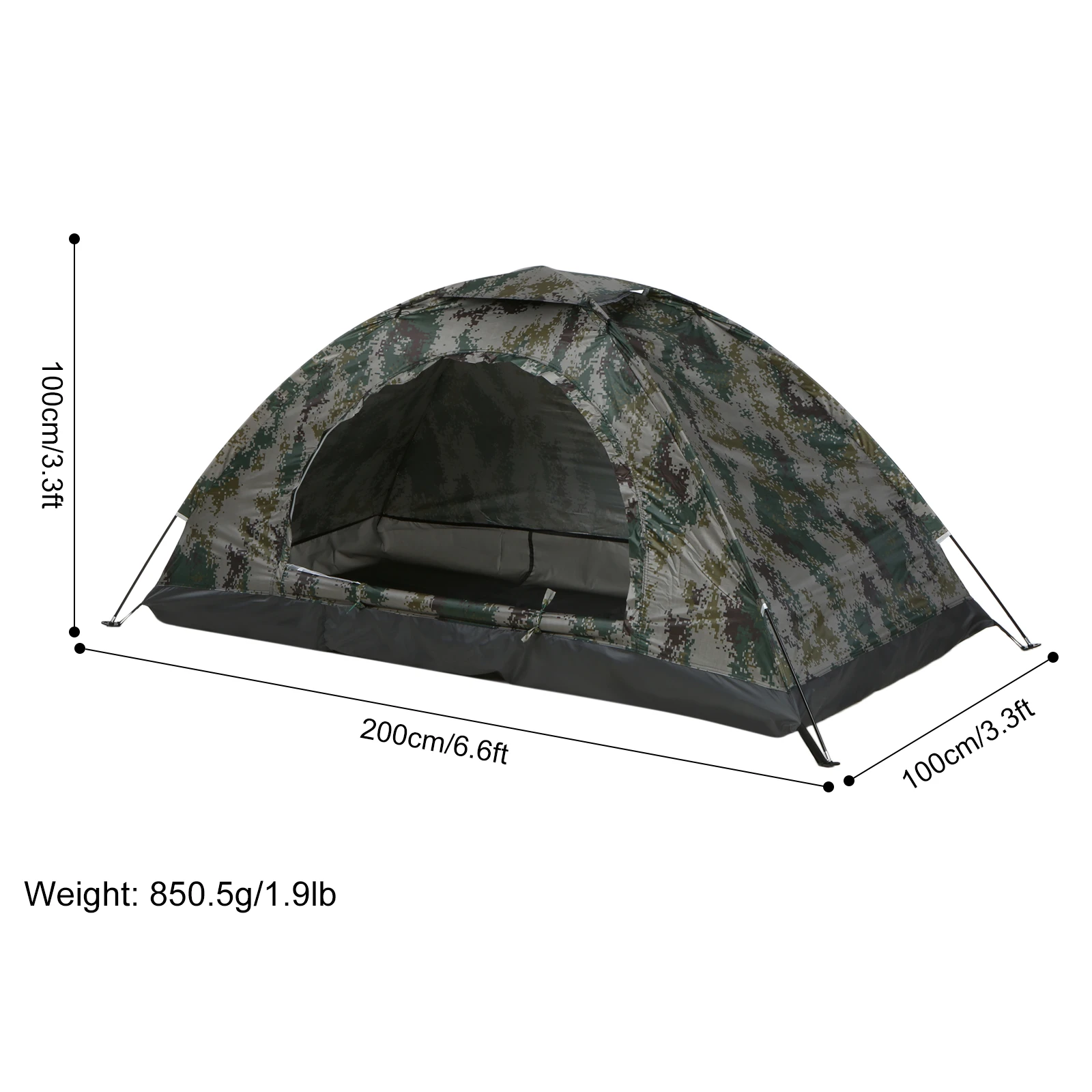 2 Person Ultralight Hiking Tent 4